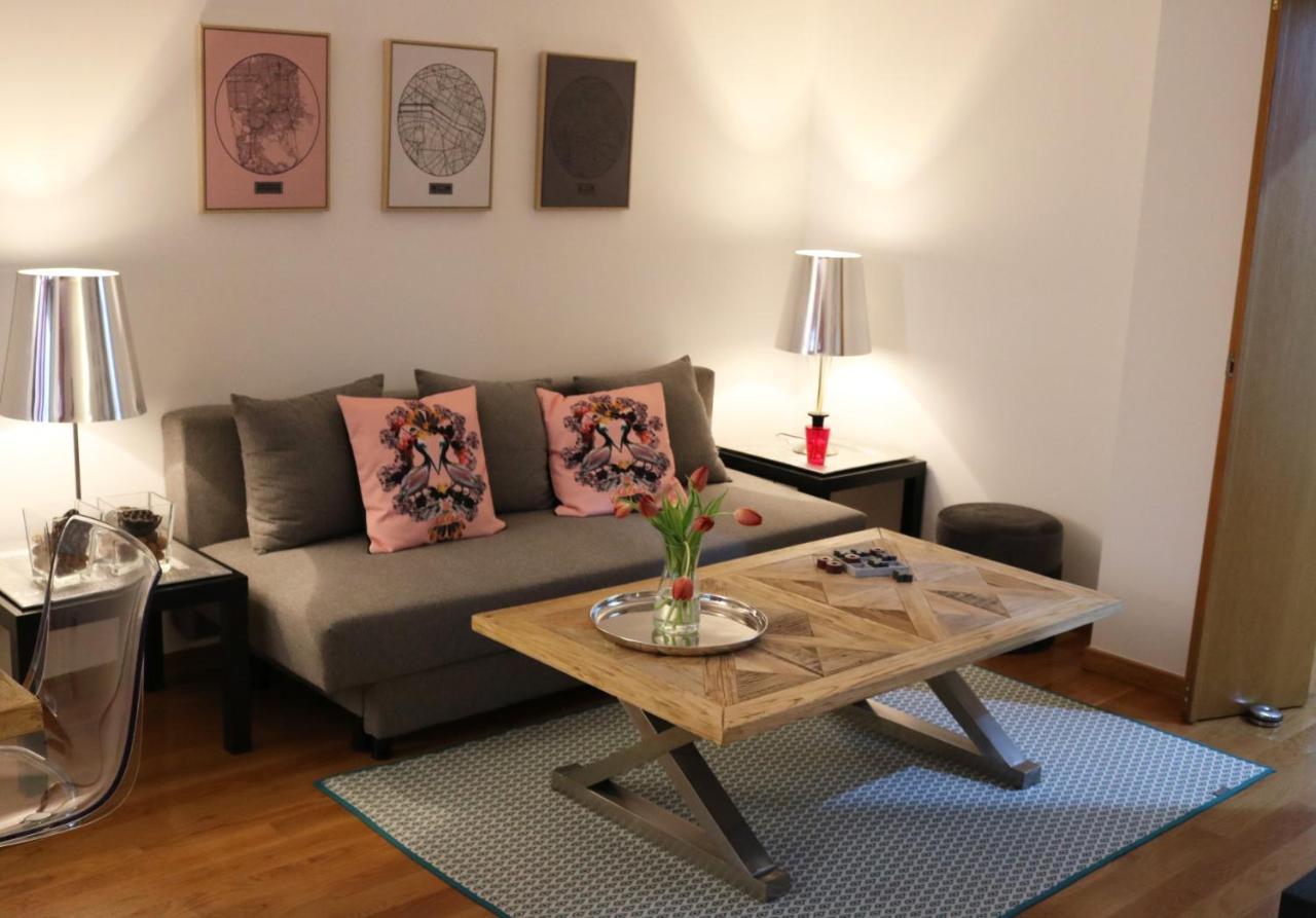 Apartament Impresionante Piso En El Centro De Pontevedra Con Terraza Y Parking Zewnętrze zdjęcie